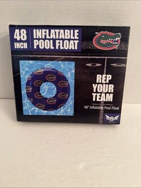 Florida Gators 48 Inch Inflatable Pool Float New